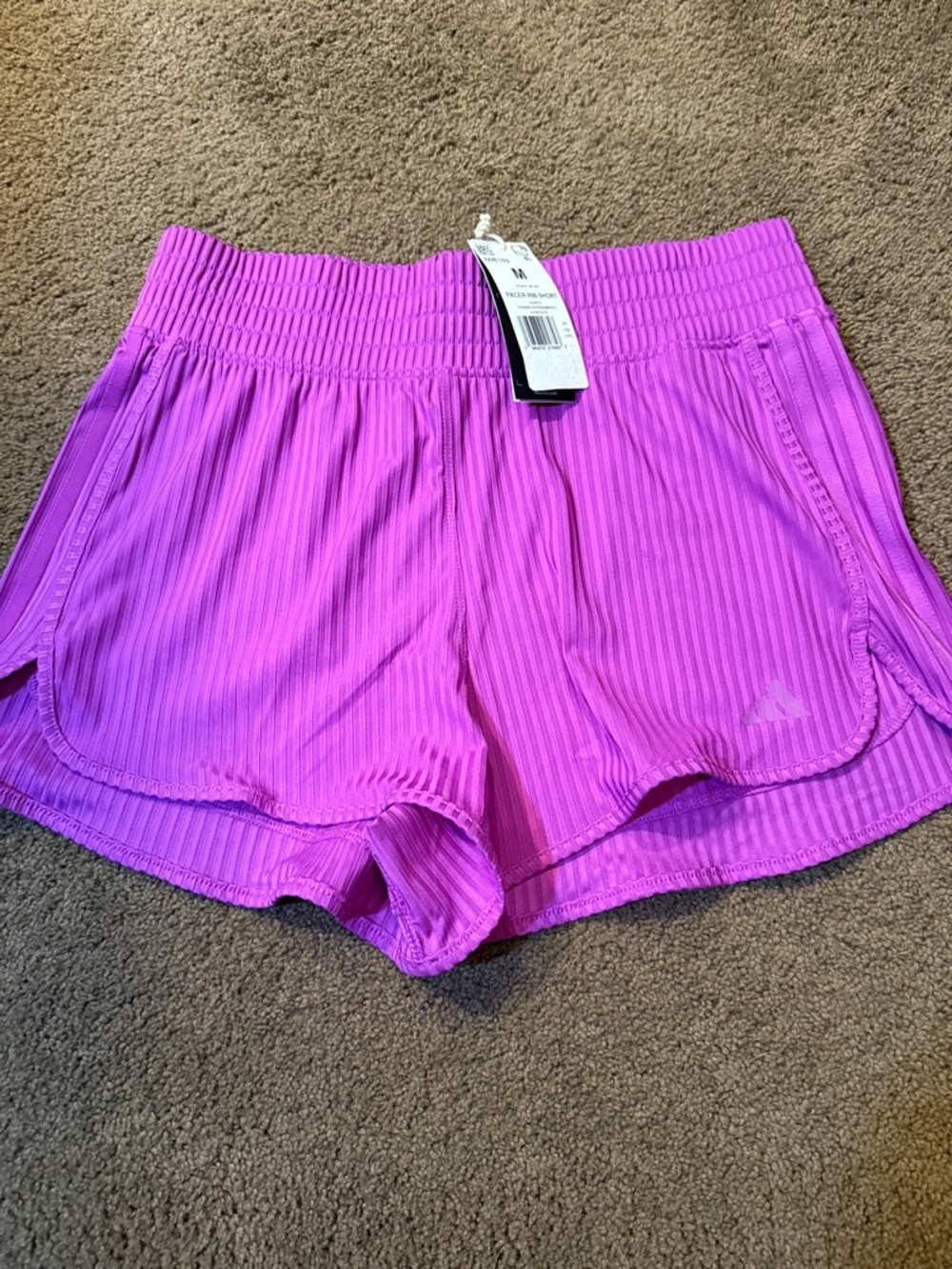 adidas Women’s Purple Athletic Shorts Size M NWT